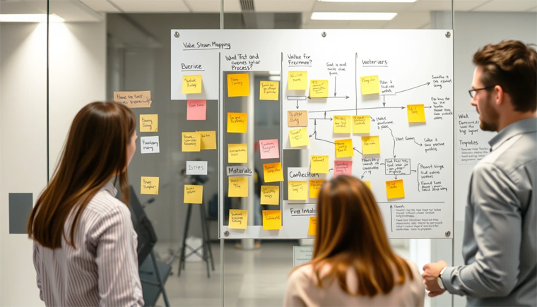 Come fare una value stream mapping | Menti Pratiche